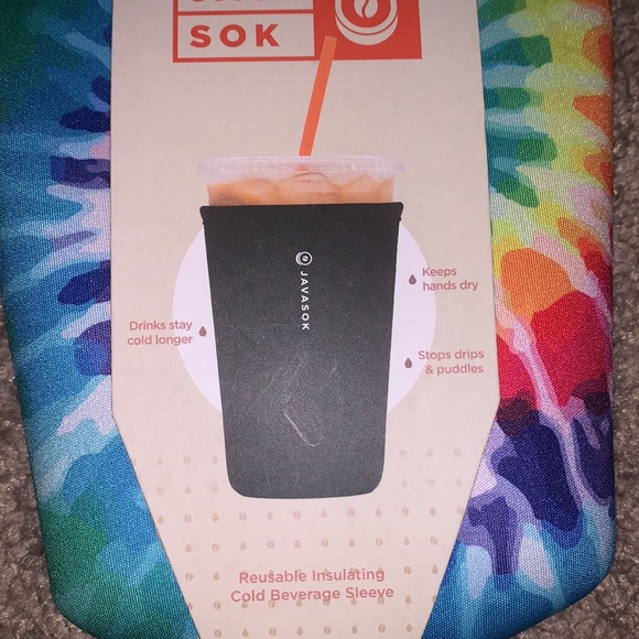 NWT Tie-Dye Java Sok, Size Medium - Picture 3 of 4